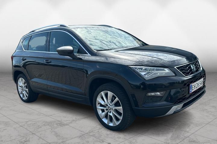 Sort Seat Ateca fra 2020 set udefra