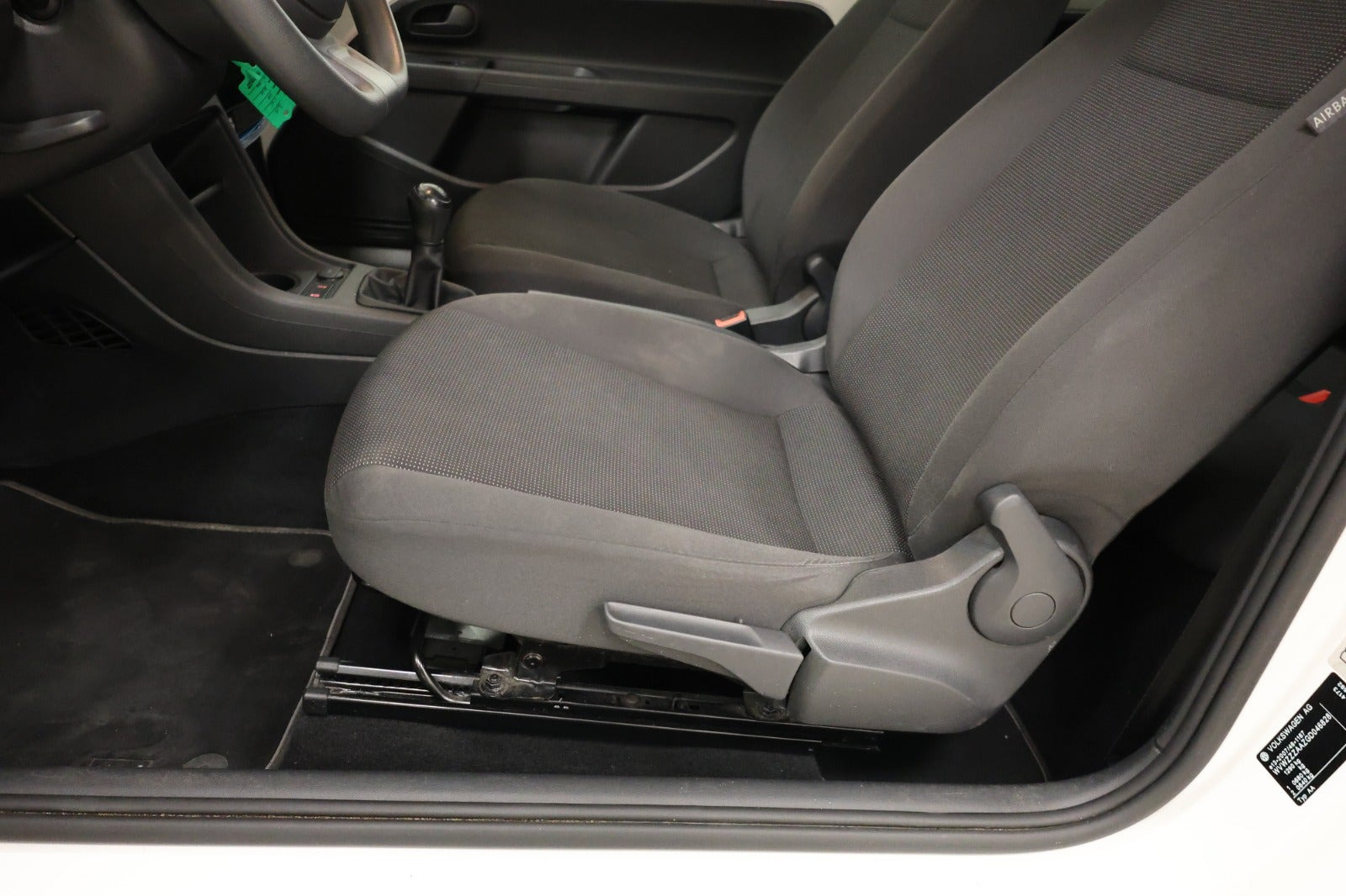 Hvid VW UP! fra 2016