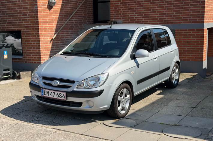 Sølv Hyundai Getz fra 2006