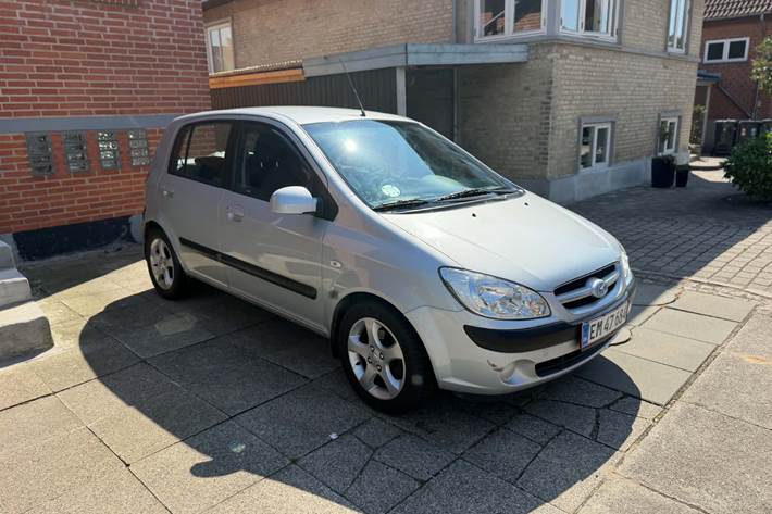 Sølv Hyundai Getz fra 2006