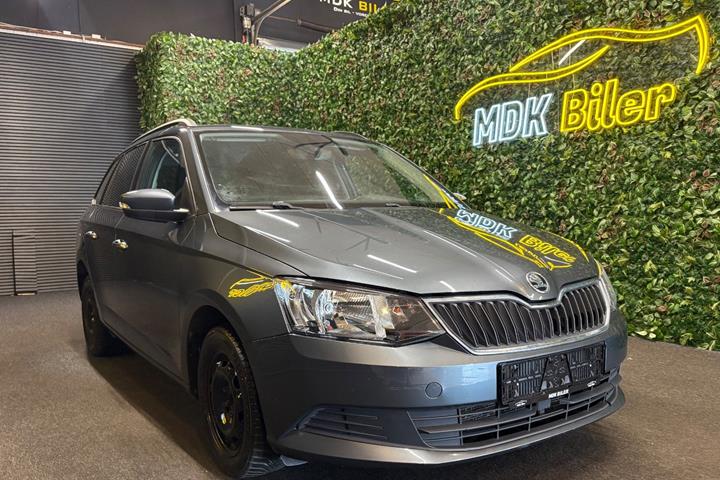 undefined Skoda Fabia fra 2017 set udefra