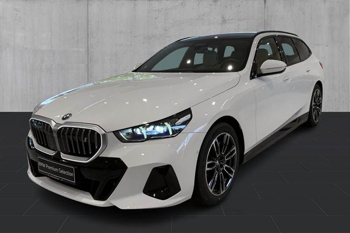 Hvid BMW i5 fra 2025