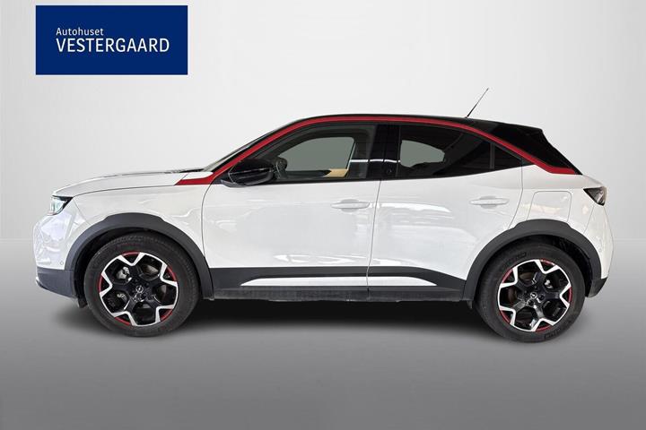 Hvid Opel Mokka-e fra 2021