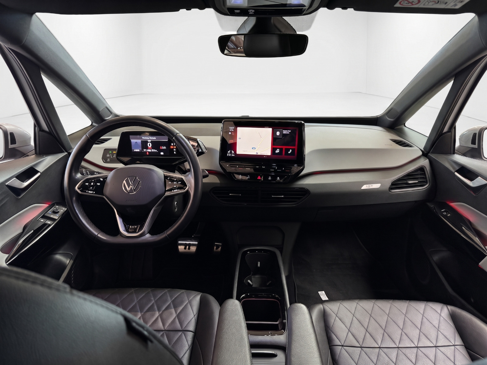 Hvid VW ID.3 fra 2021