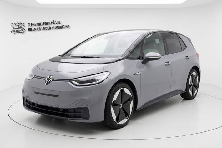 Grå VW ID.3 fra 2021