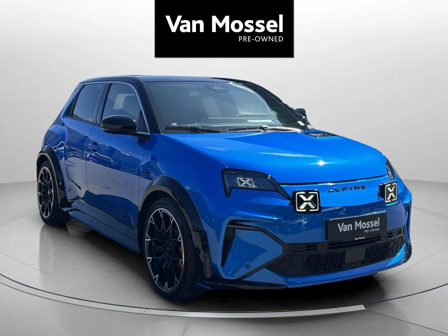 Blå Alpine A290 fra 2026