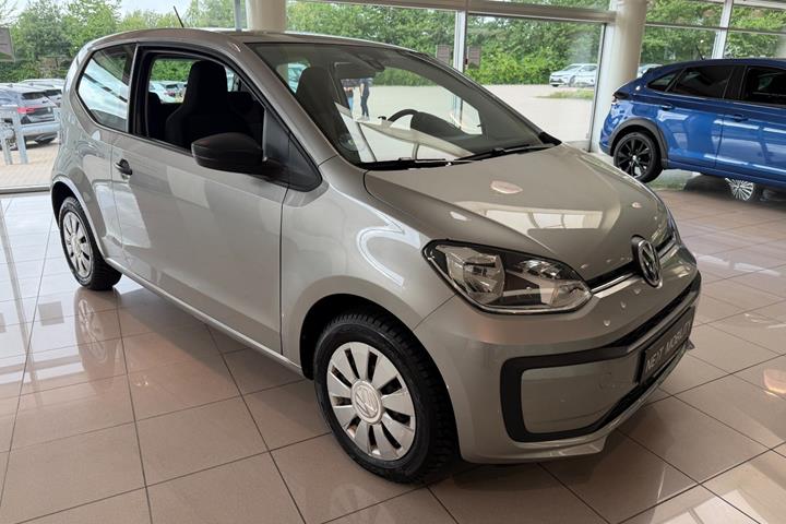 Sølv VW UP! fra 2018