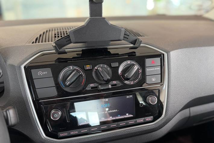 Sølv VW UP! fra 2018
