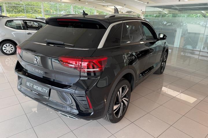 Sort VW T-Roc fra 2025