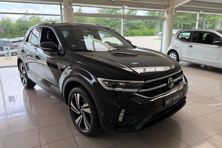 Sort VW T-Roc fra 2025