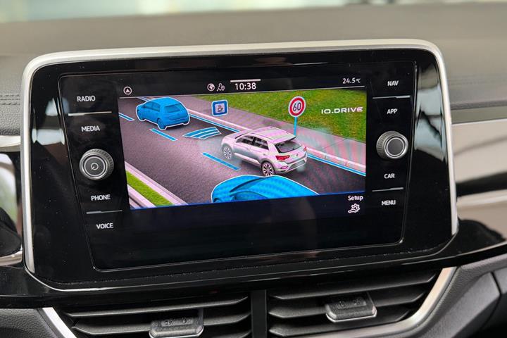 Sort VW T-Roc fra 2025