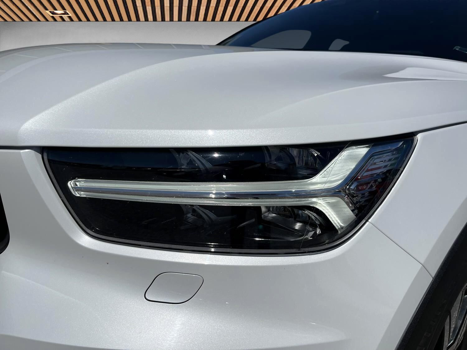 Hvid Volvo XC40 fra 2022