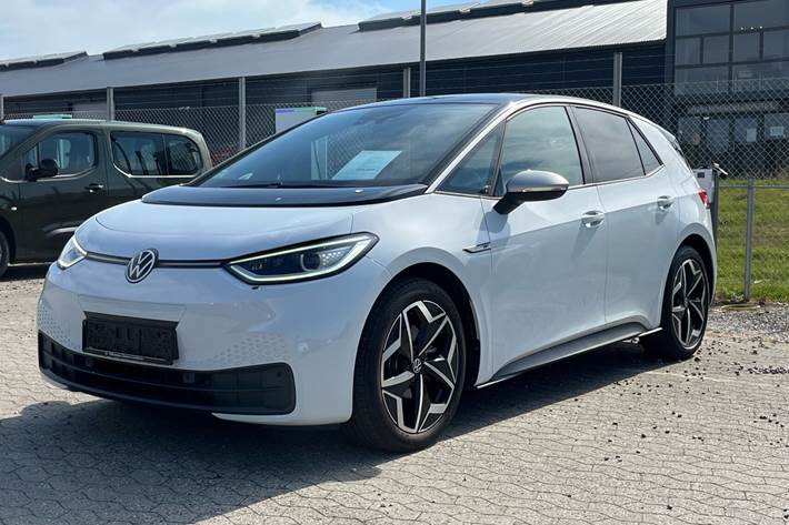 Hvid VW ID.3 fra 2020