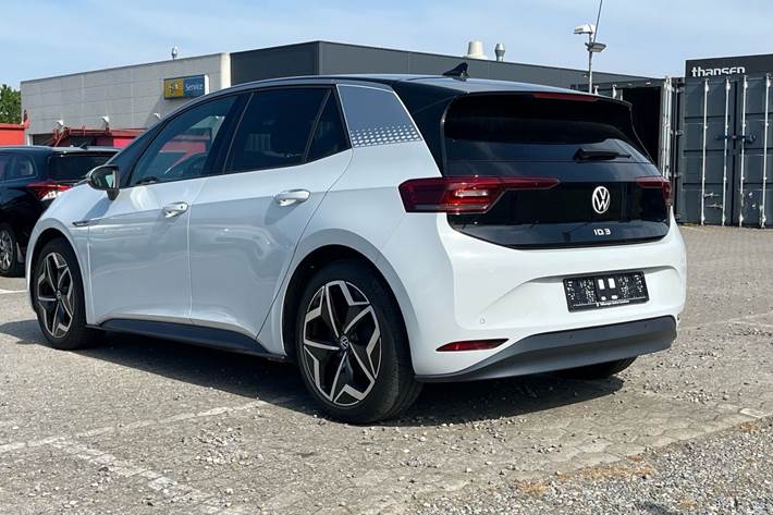 Hvid VW ID.3 fra 2020
