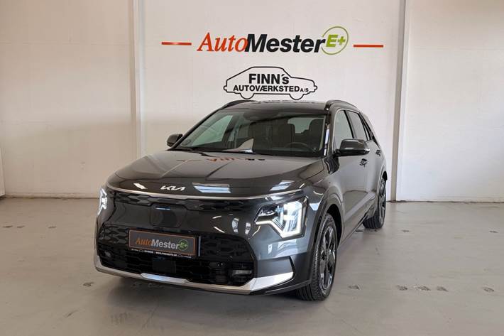 Grå Kia Niro EV fra 2024
