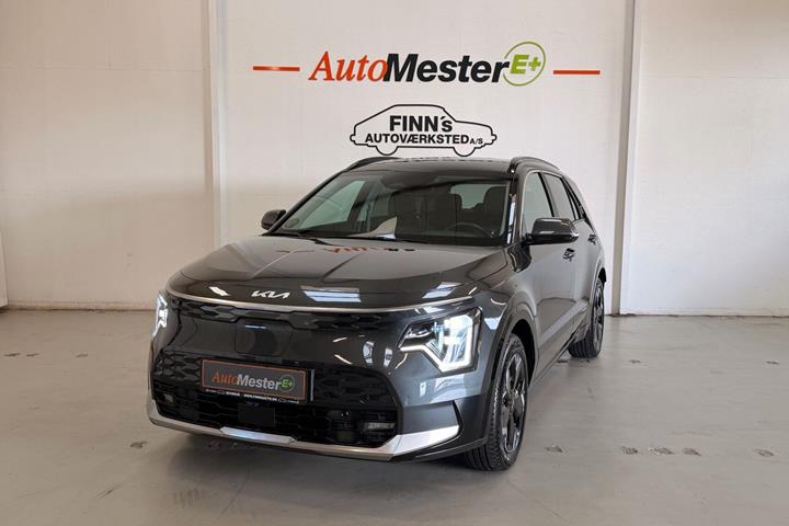Grå Kia Niro EV fra 2024
