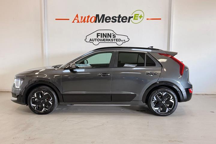 Grå Kia Niro EV fra 2024