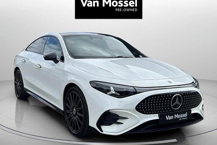 Hvid Mercedes CLA250+ fra 2025