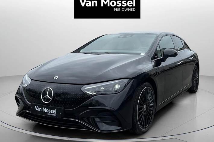 Sort Mercedes EQE 350+ fra 2025