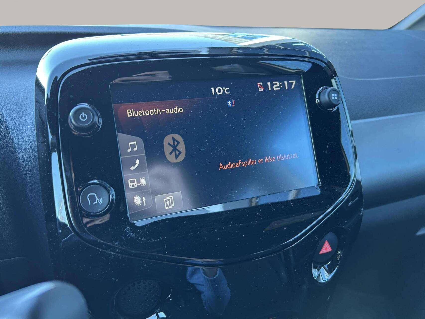 Hvid Toyota Aygo fra 2021