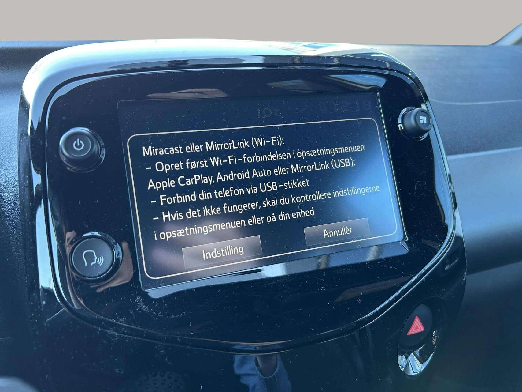 Hvid Toyota Aygo fra 2021