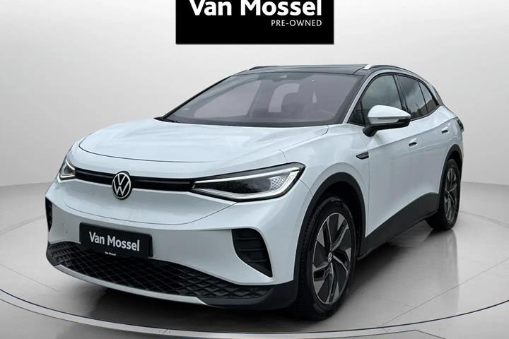 Hvid VW ID.4 fra 2022 set udefra