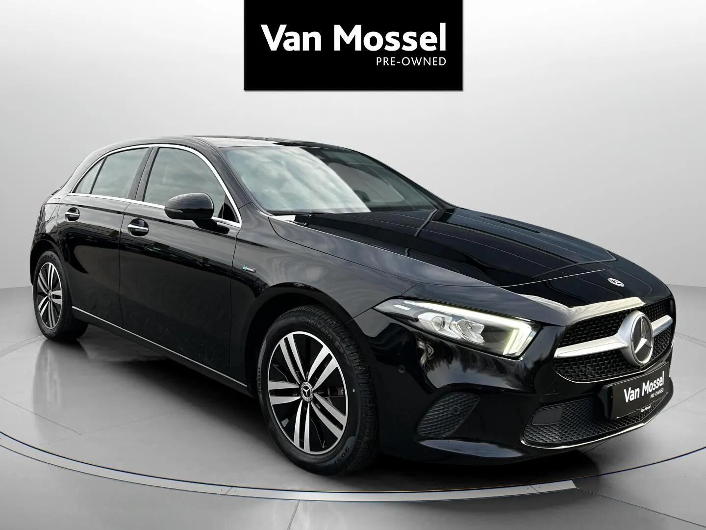 Sort Mercedes A250 e fra 2020