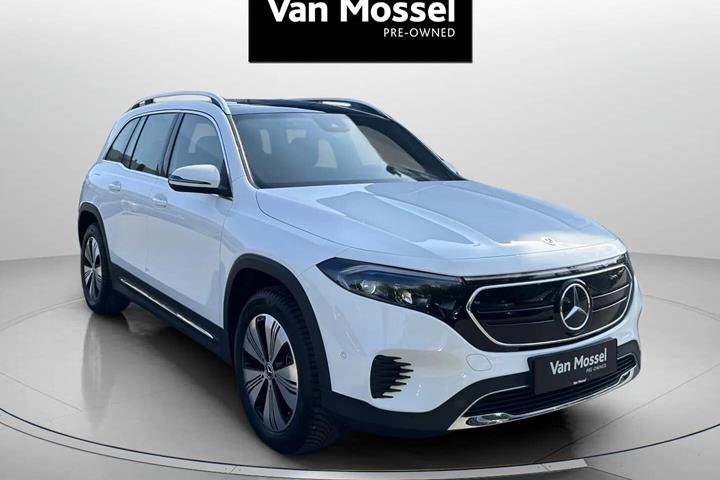 Hvid Mercedes EQB 250 fra 2023
