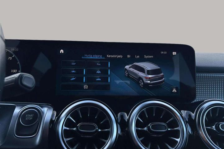 Grå Mercedes EQB 250 fra 2023