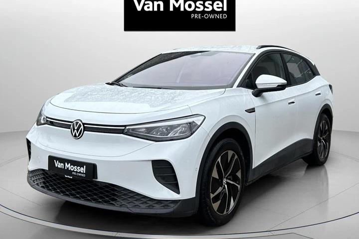 Hvid VW ID.4 fra 2022 set udefra