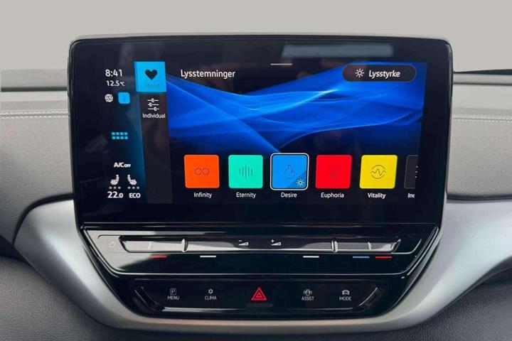 Grå VW ID.4 fra 2023