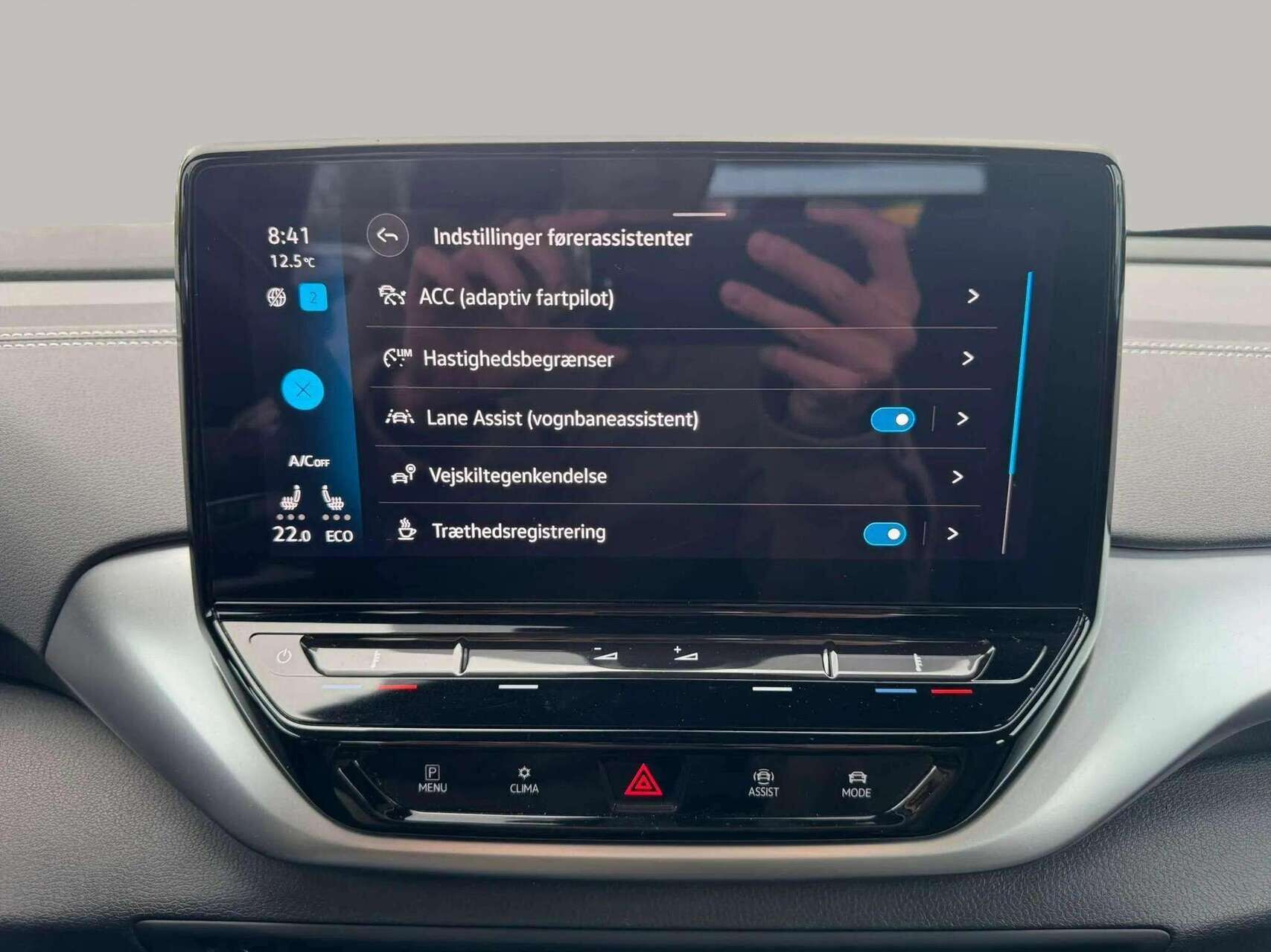 Grå VW ID.4 fra 2023