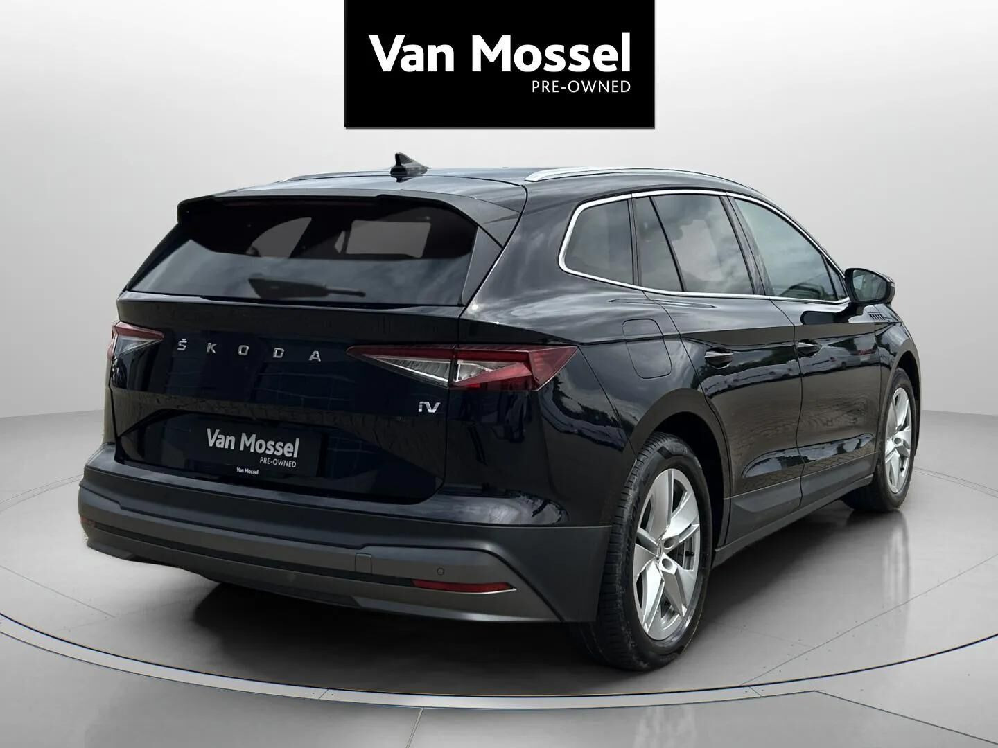 Sort Skoda Enyaq fra 2022