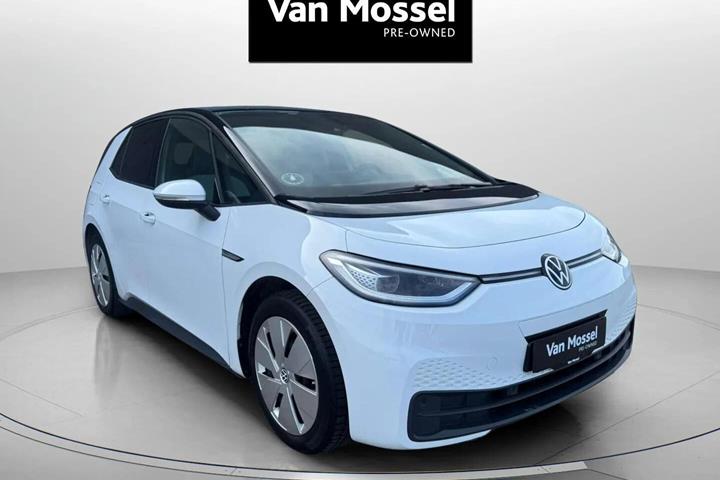 Hvid VW ID.3 fra 2021