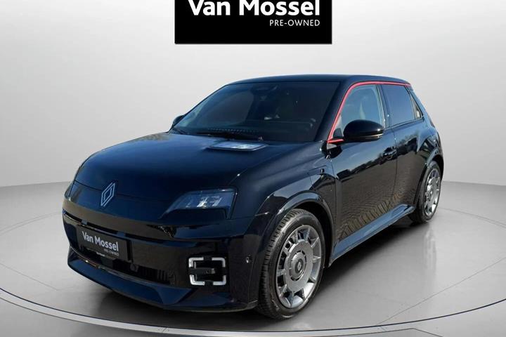 Sort Renault R5 fra 2025 set udefra
