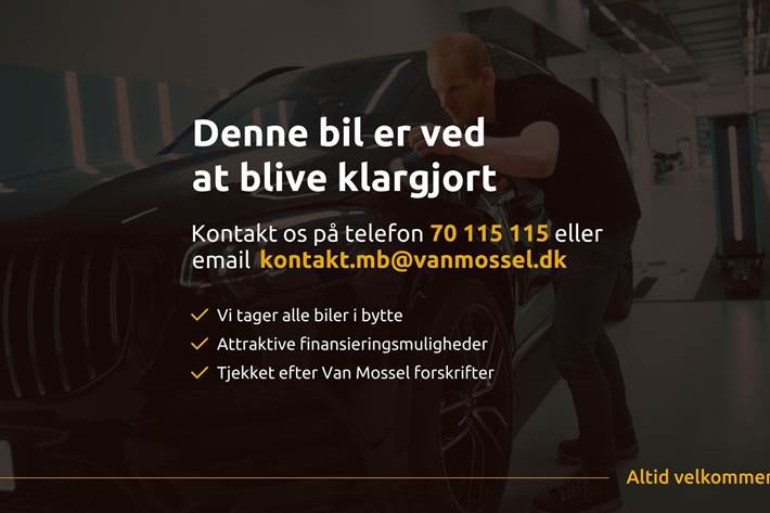 Blå Ford Mustang Mach-E fra 2021