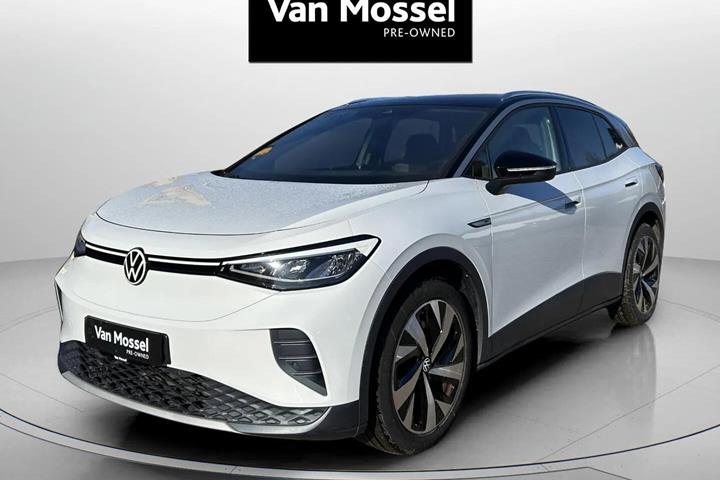 Hvid VW ID.4 fra 2022 set udefra