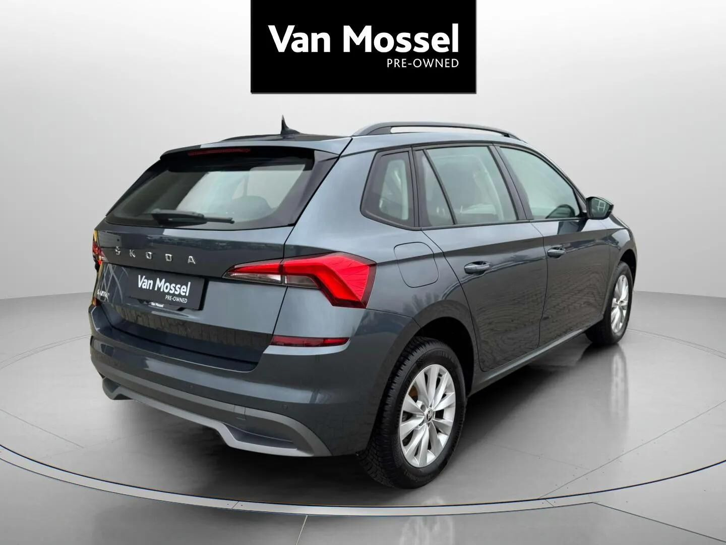 Grå Skoda Kamiq fra 2020