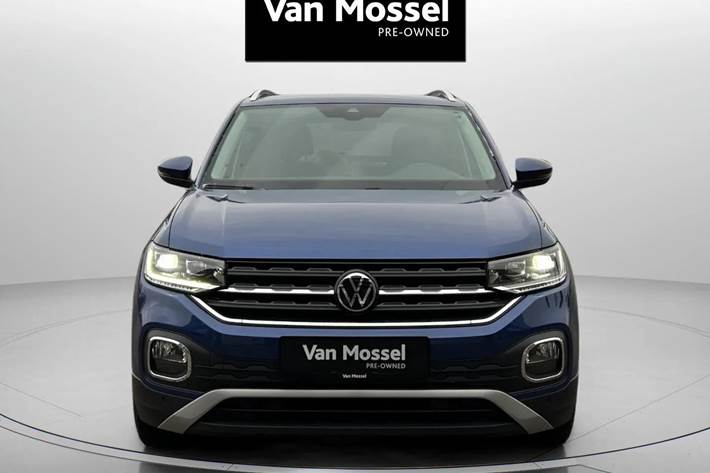 Blå VW T-Cross fra 2020