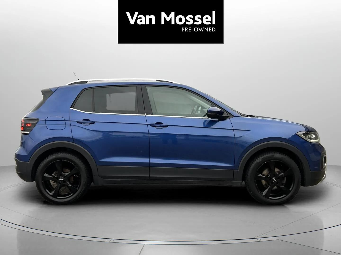 Blå VW T-Cross fra 2020