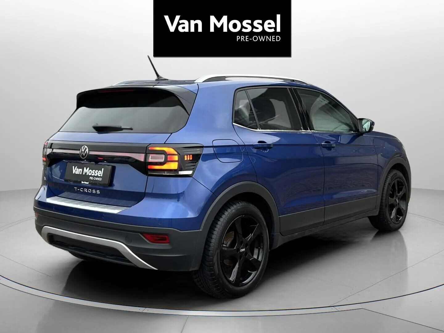 Blå VW T-Cross fra 2020