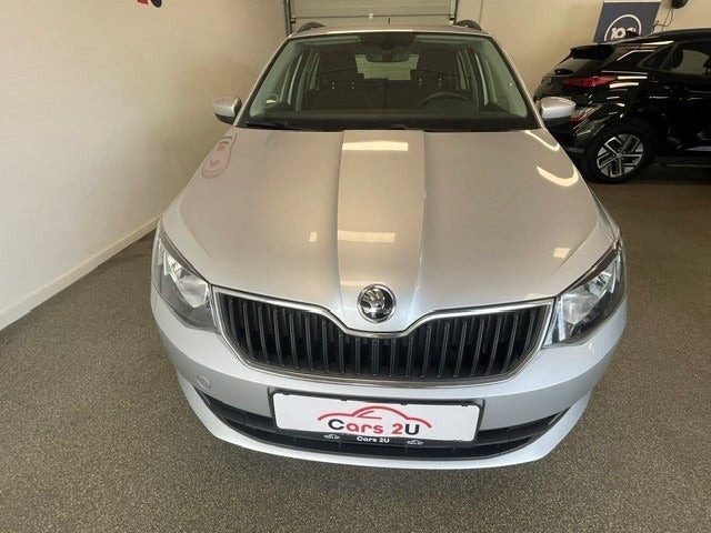 Sølv Skoda Fabia fra 2017