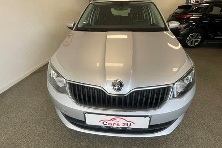 Sølv Skoda Fabia fra 2017