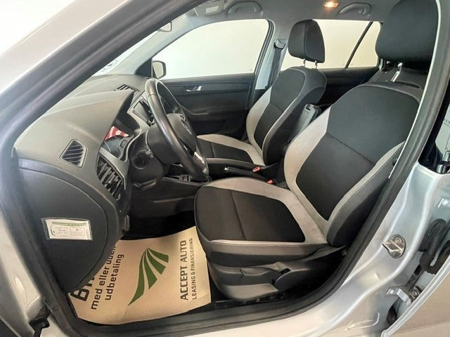 Sølv Skoda Fabia fra 2017