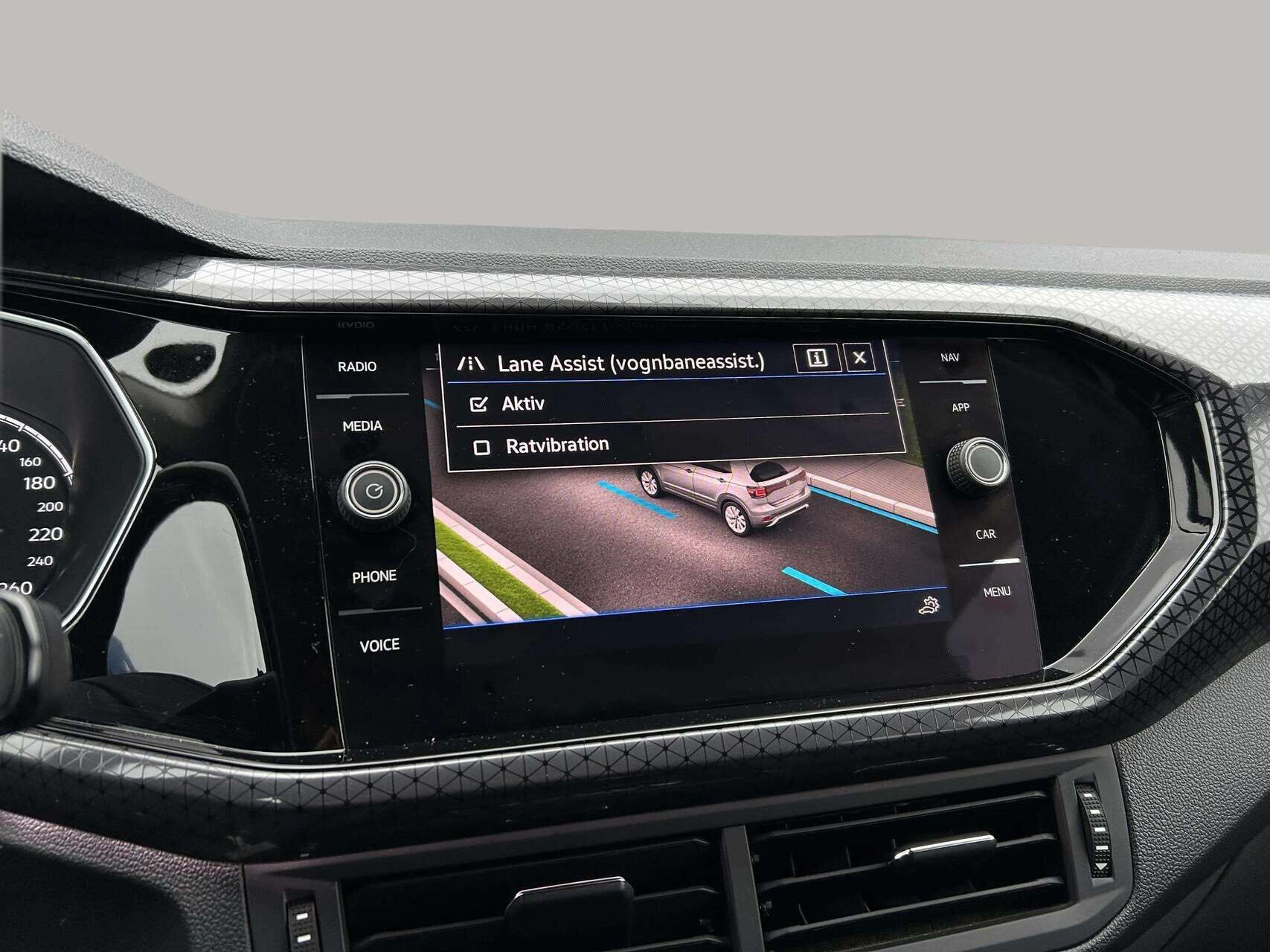 Blå VW T-Cross fra 2020