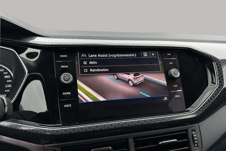 Blå VW T-Cross fra 2020