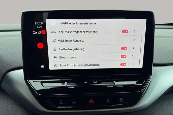 Hvid VW ID.4 fra 2022