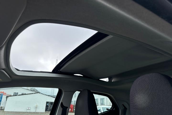 Grå Toyota Aygo fra 2018