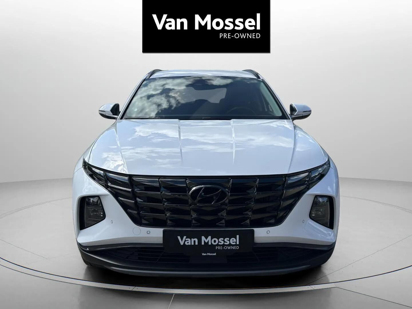 Hvid Hyundai Tucson fra 2022