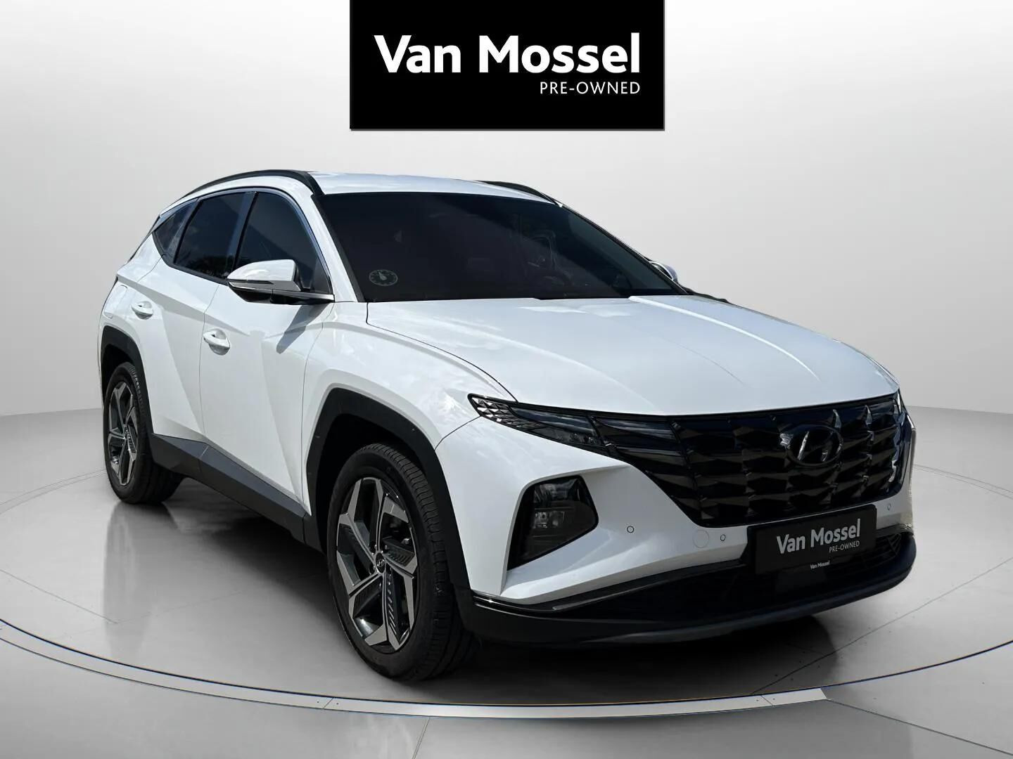 Hvid Hyundai Tucson fra 2022